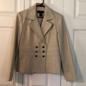 Blacker Cream blazer